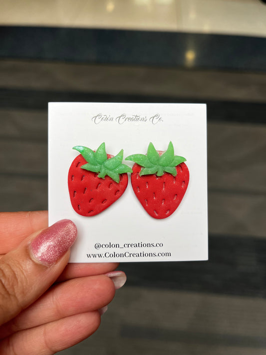 Strawberry Studs